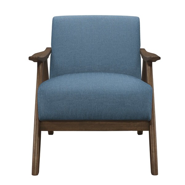 Homelegance Diana Accent Chair, Blue - 1138BU-1