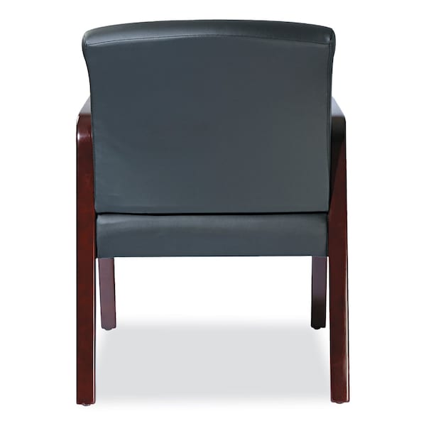 Alera Reception Lounge Guest Chair, Mahogany - ALERL43ALS10M