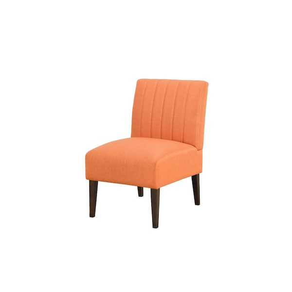 Homelegance Margaret Accent Chair, Orange - HM1208RN-1
