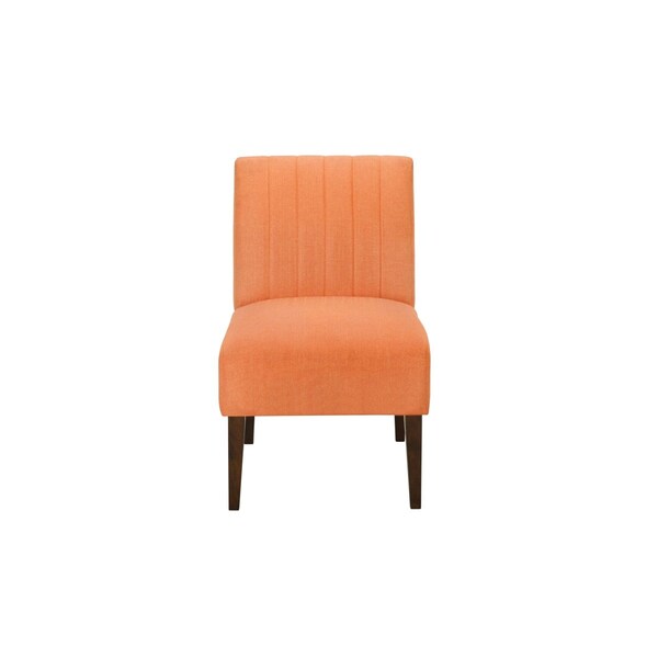 Homelegance Margaret Accent Chair, Orange - HM1208RN-1