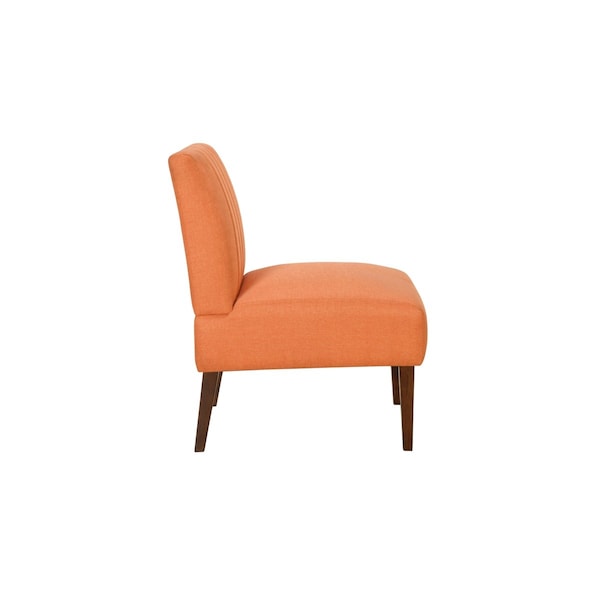 Homelegance Margaret Accent Chair, Orange - HM1208RN-1