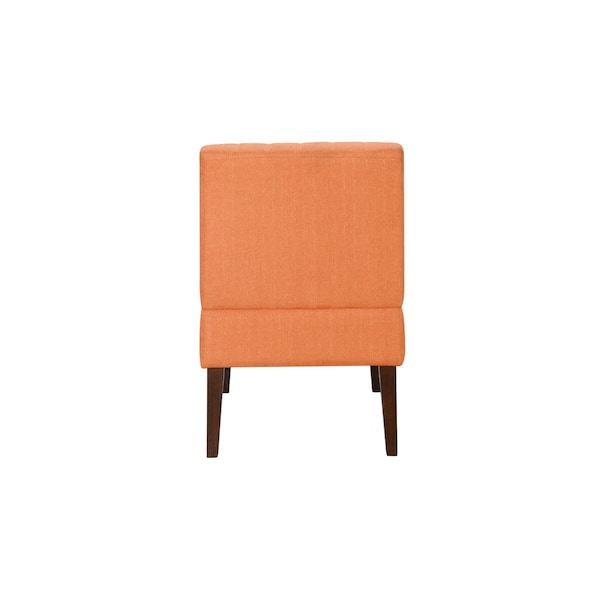 Homelegance Margaret Accent Chair, Orange - HM1208RN-1
