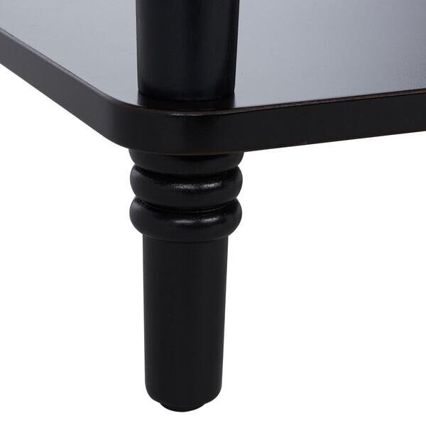 Safavieh Siobhan Accent Table- Black - 24 x 15 x 18 in. - AMH6611B