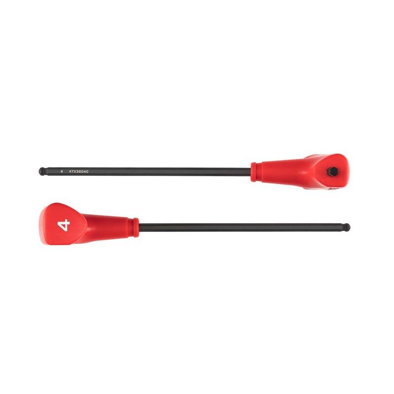 TEKTON 4 mm Ball End Hex T-Handle Key - KTX38040