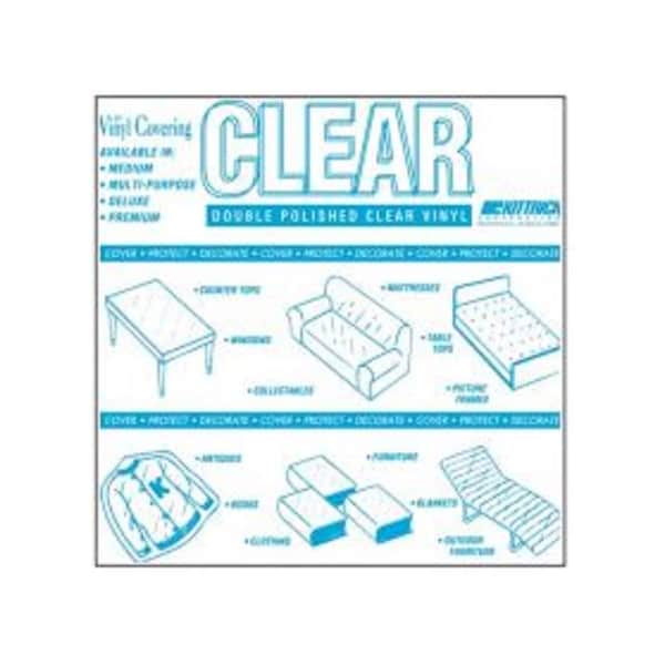 Magic Cover Shelf and Drawer Liner 9 ft. L X 18in W Clear Matte Self-Adhesive Clear - 03-750-12