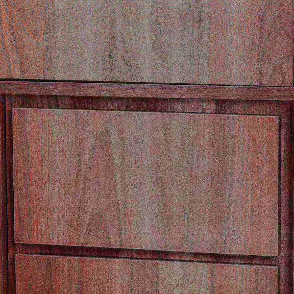 Baxton Studio Neil Modern Walnut Brown Finished Wood and Black Finished Metal Multipurpose Storage Cabinet - 178-11215-ZORO