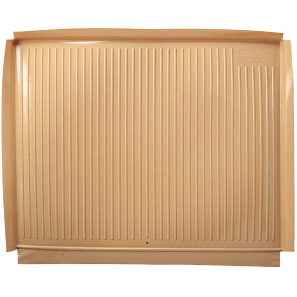 Cabinet Savers Beige 27 in. x 24 in. Kitchen Cabinet Under Sink Drip Tray Shelf Liner - 2724BCP