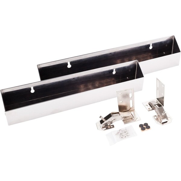 Hardware Resources Stainless Steel, 14" W, 3" H, Stainless Steel - TOSS14S-R