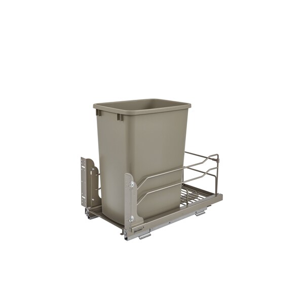 Rev-A-Shelf Steel, Champagne, 10.88 in W, 19 in H, 22.25 in D, 22.25 in L, Champagne - 53WC-1535SCDM-112