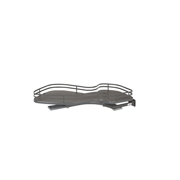 Rev-A-Shelf Steel, Orion Gray, 33 in W, 6.5 in H, 21.85 in D, 21.85 in L, Orion Gray - 5371-15-FOG-R