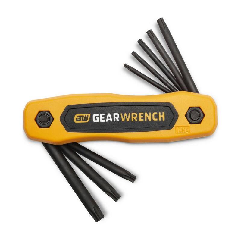 GEARWRENCH Torx Folding Hex Key Set (8-Piece) - 83508