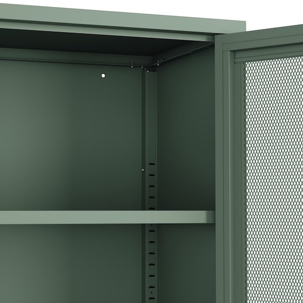 Manhattan Comfort Amelia 31.5in Accent Cabinet in Green - AF008-GR