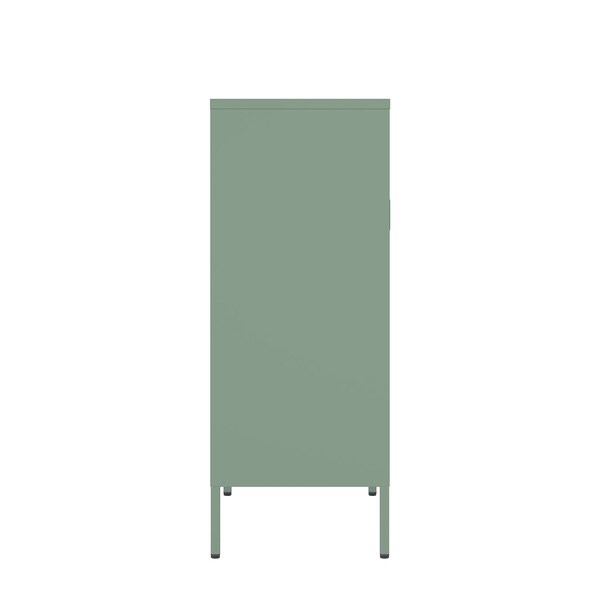Manhattan Comfort Amelia 31.5in Accent Cabinet in Green - AF008-GR