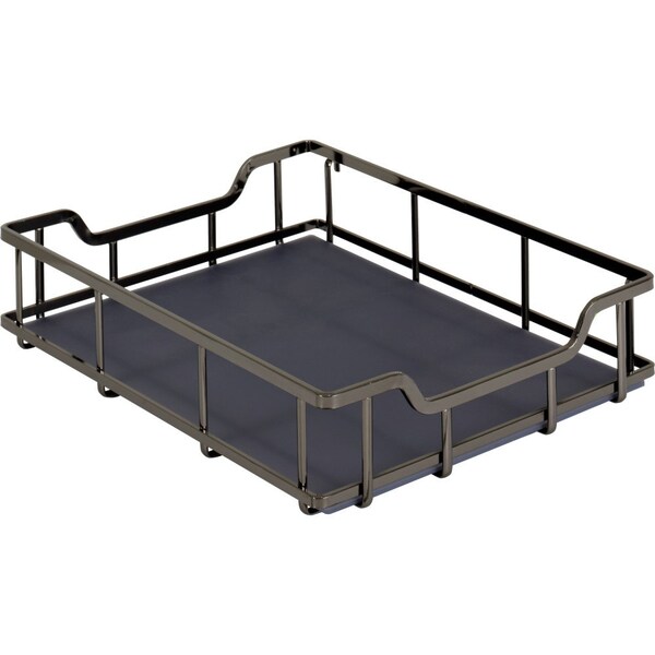Hardware Resources Extra Black Nickel Baskets for 18" STORAGE WITH STYLE Blind Corner Organizer - SWS-BCBAS18BN