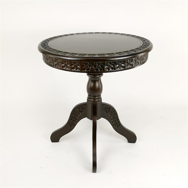 Wayborn 23.5 x 23.5 x 26 in. Country Table, Brown - JC019