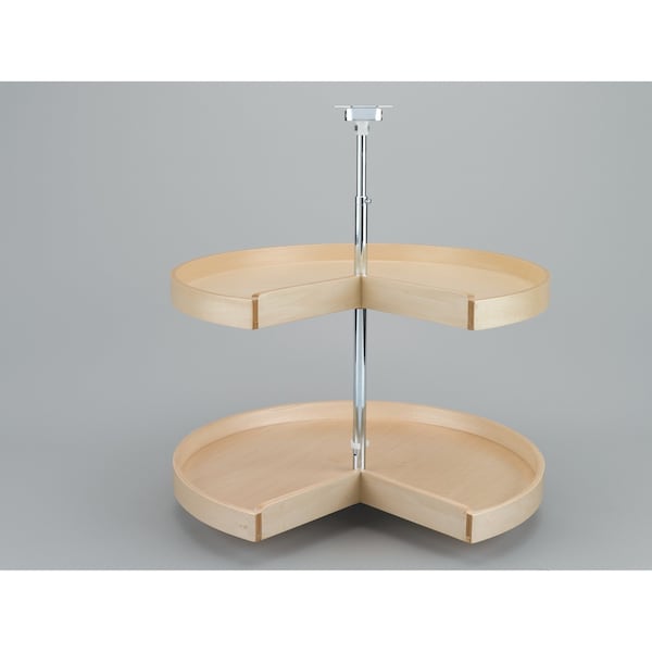 Rev-A-Shelf Maple Veneer, Light Brown, 28 in W, 26 in H, 28 in D, 18.18 in L, Light Brown - LD-4BW-942-28-1