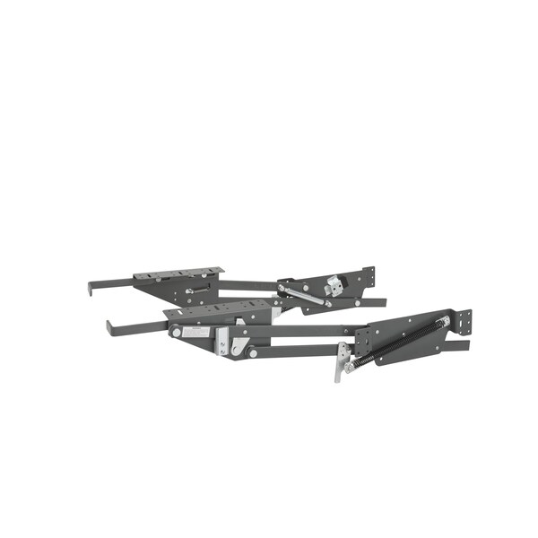 Rev-A-Shelf Steel, Gray, 12 in W, 20.63 in H, 22.5 in D, 22.5 in L, Orion Gray - RAS-ML-HDSCOG