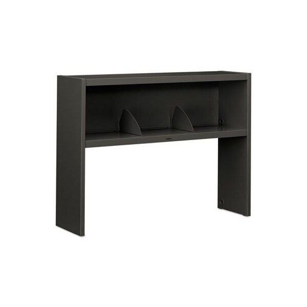 Hon HON, 38000 SERIES STACK ON OPEN SHELF HUTCH, 48W X 13.5D X 34.75H, CHARCOAL - 386548NS
