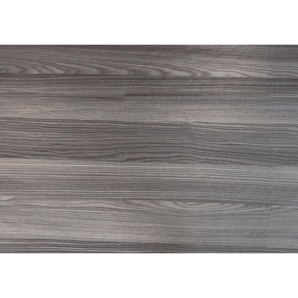 Homeroots 22 in. Grey Particle Boards Accent Table - 333042