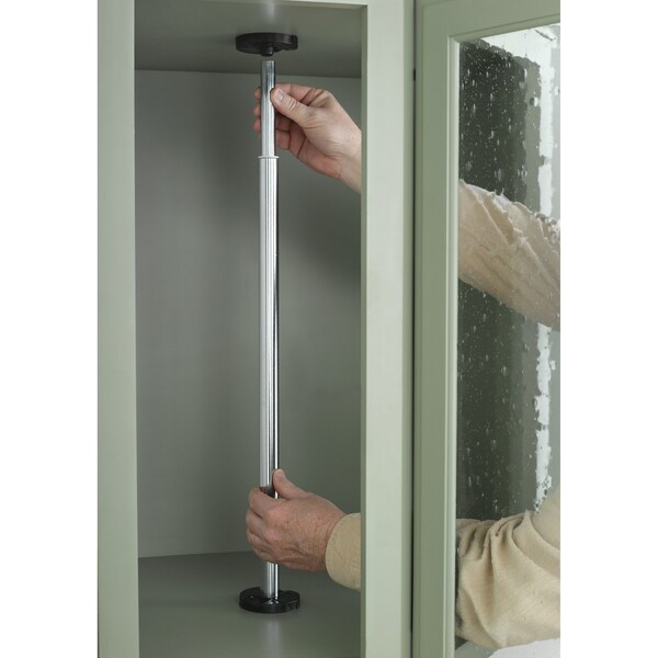 Rev-A-Shelf Polystyrene, White, 18 in W, 31 in H, 18 in D, 18 in L, White - 3073-18-11-531