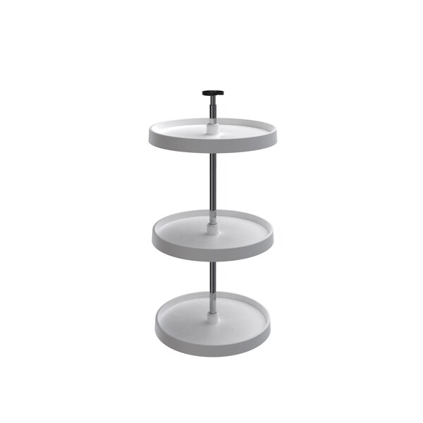 Rev-A-Shelf Polystyrene, White, 18 in W, 31 in H, 18 in D, 18 in L, White - 3073-18-11-531