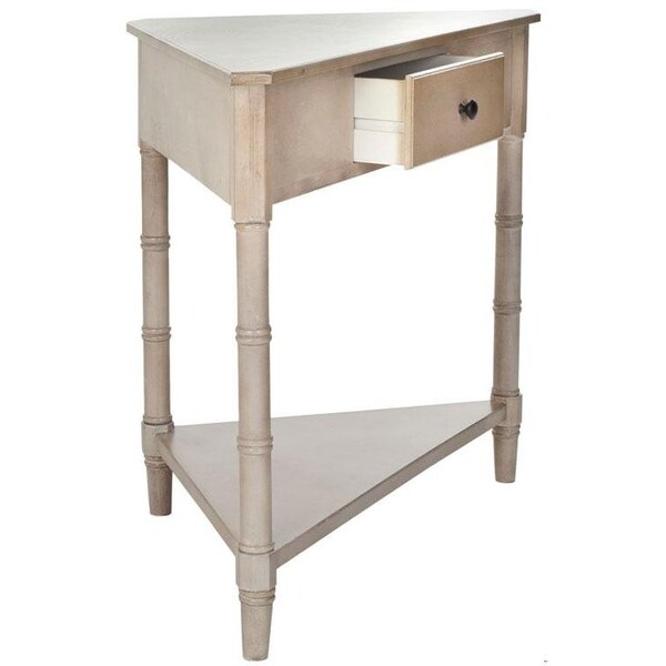 Safavieh Gabe Corner Table - Vintage Grey - AMH5709A