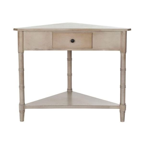Safavieh Gabe Corner Table - Vintage Grey - AMH5709A