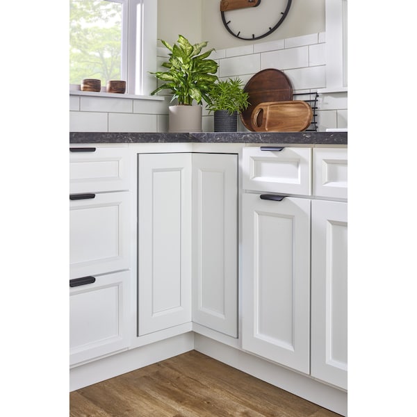 Rev-A-Shelf Polypropylene, White, 24 in W, 26 in H, 24 in D, 14.38 in L, White - LD-2942-24-11-1