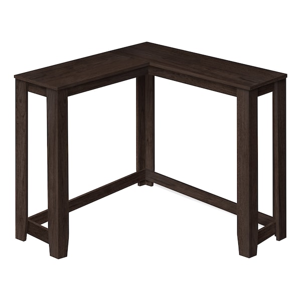 Monarch Specialties Accent Table, Console, Entryway, Narrow, Corner, Living Room, Bedroom, Brown Laminate, Contemporary - I 3660