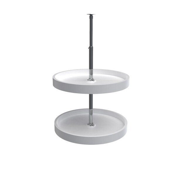 Rev-A-Shelf Polypropylene, White, 20 in W, 24 in H, 20 in D, 20 in L, White - 6012-20-11-52