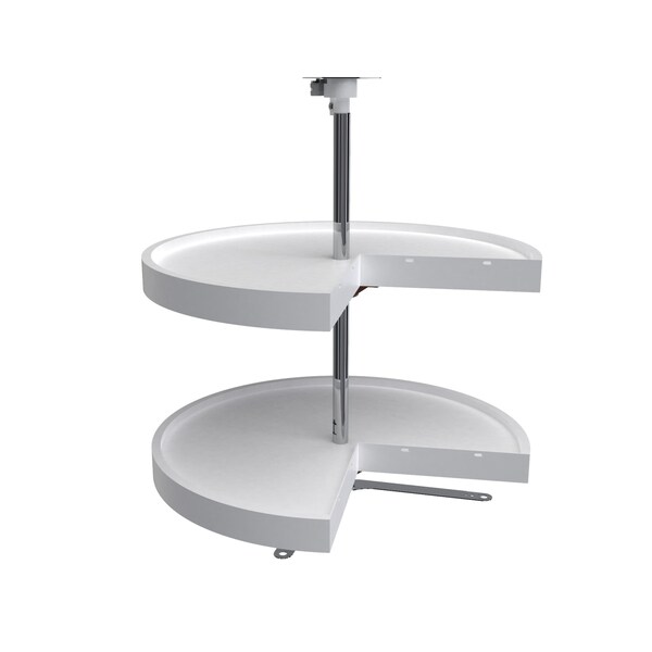 Rev-A-Shelf Polypropylene, White, 24 in W, 26 in H, 24 in D, 14 in L, White - 6942-24-11-52