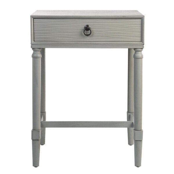 Safavieh Mabel 1 Drawer Accent Table, Distressed Grey - ACC5721B