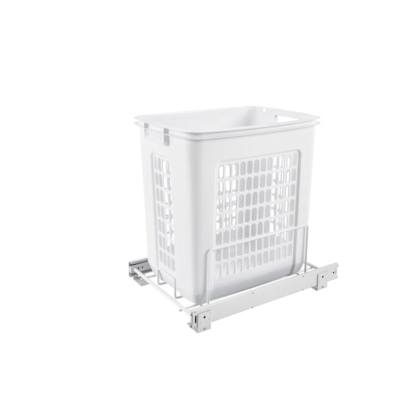 Rev-A-Shelf Plastic; Steel, White, 14.25 in W, 19.38 in H, 20 in D - HPRV-1520 S