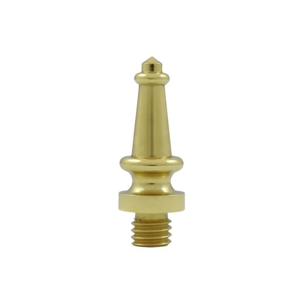 Deltana DSST3 Steeple Cabinet Finial Polished Brass, 10PK - DSST3-XCP10