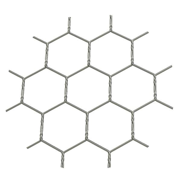Designs Of Distinction .5" Chicken Wire Decorative Grille - Antique Pewter, 36" W x 48" L Sheet - 0136481220TAP1