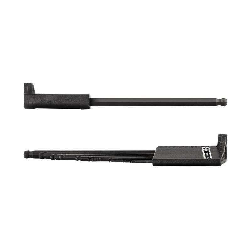 TEKTON Short Arm Ball End Hex L- Key Set with Holder, 13-Piece (0.050 in. to 3/8 in.) - KLX91112