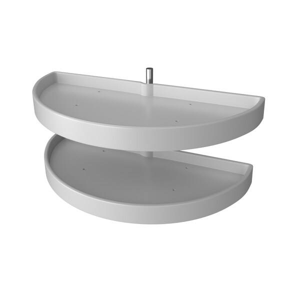 Rev-A-Shelf Polypropylene, White, 33 in W, 15.94 in H, 33 in D, 18.35 in L, White - 6842-33-11-570