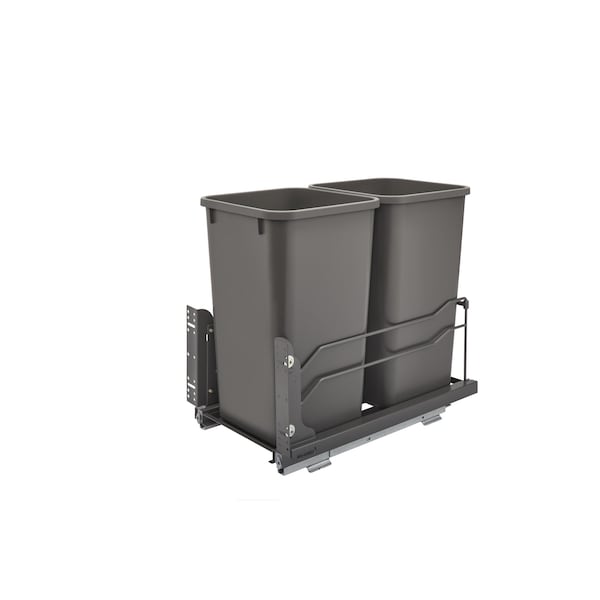 Rev-A-Shelf Steel, Orion Gray, 11.26 in W, 18.94 in H, 22.09 in D, 22.09 in L, Orion Gray - 53WC-1527SCDM-213