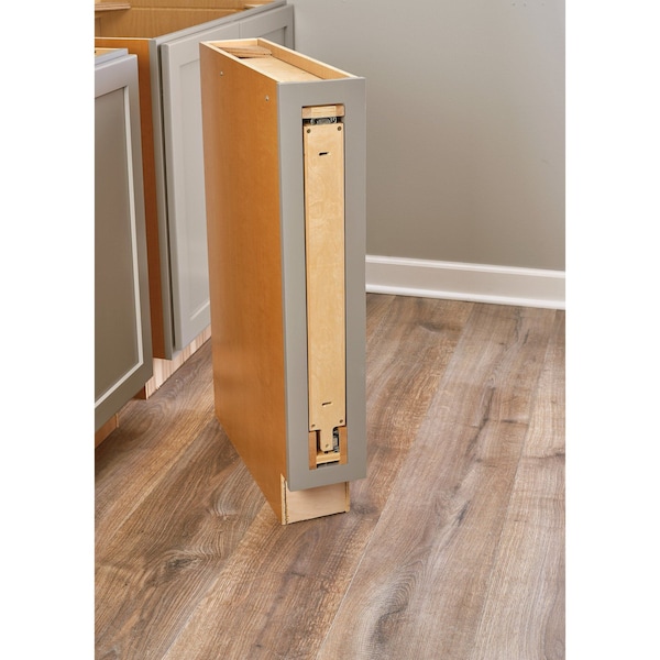 Rev-A-Shelf Maple Veneer, Light Brown, 3 in W, 27.31 in H, 23 in D, 23 in L, Light Brown - 438-BCSC-3C
