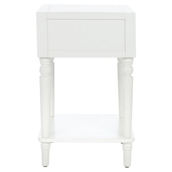 Safavieh Siobhan Accent Table- Shady White - 24 x 15 x 18 in. - AMH6611A