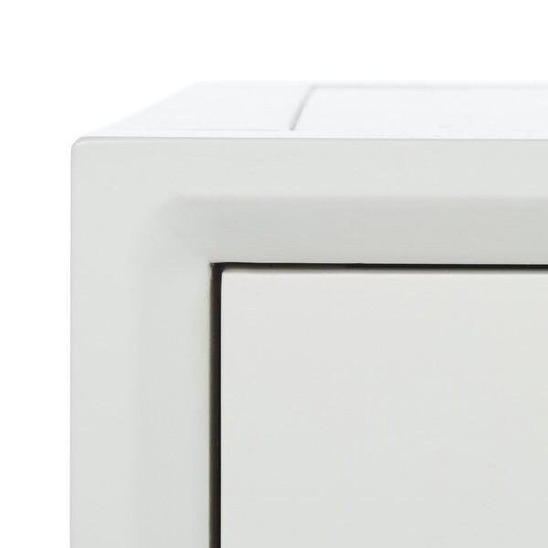 Safavieh Siobhan Accent Table- Shady White - 24 x 15 x 18 in. - AMH6611A