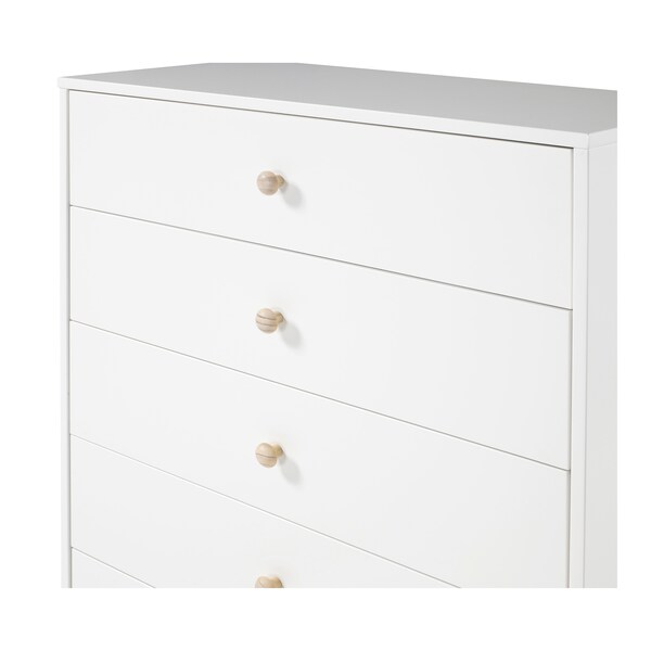 Alaterre Furniture MOD 35"W 5-Drawer Chest - AJMD0220WH