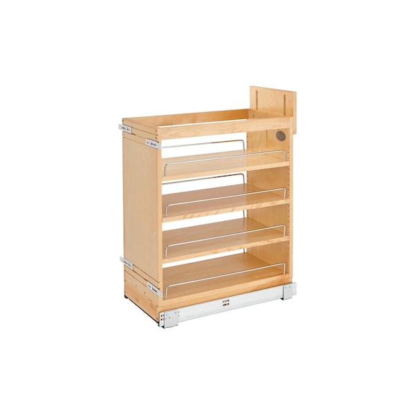 Rev-A-Shelf Maple Wood; Steel, Natural Maple, 11.75 in W, 25.5 in H, 21.63 in D - 448-BCSC-11C