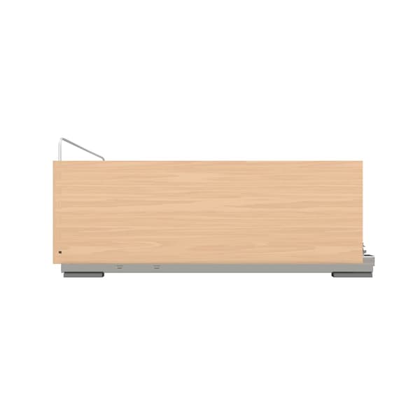 Rev-A-Shelf Maple Veneer, Light Brown, 14.5 in W, 10.5 in H, 22.09 in L, Light Brown - 4CDS-18SC-1