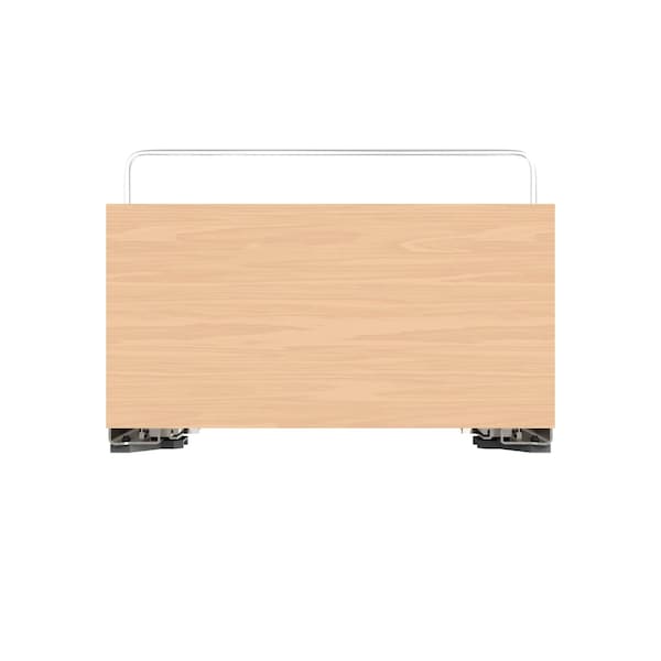 Rev-A-Shelf Maple Veneer, Light Brown, 14.5 in W, 10.5 in H, 22.09 in L, Light Brown - 4CDS-18SC-1