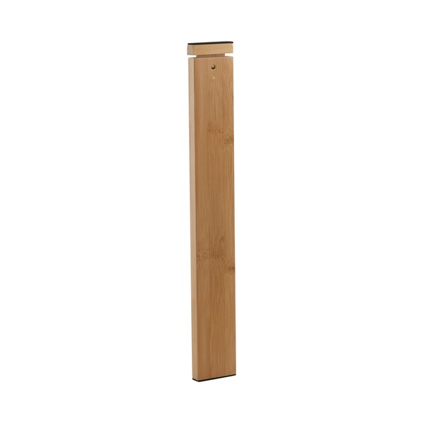 Simplify Bamboo, Natural, 0.59 in W, 16.93 in D, 16.93 in L - 3753-NATURAL