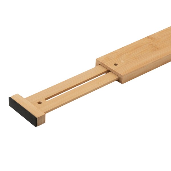 Simplify Bamboo, Natural, 0.59 in W, 16.93 in D, 16.93 in L - 3753-NATURAL
