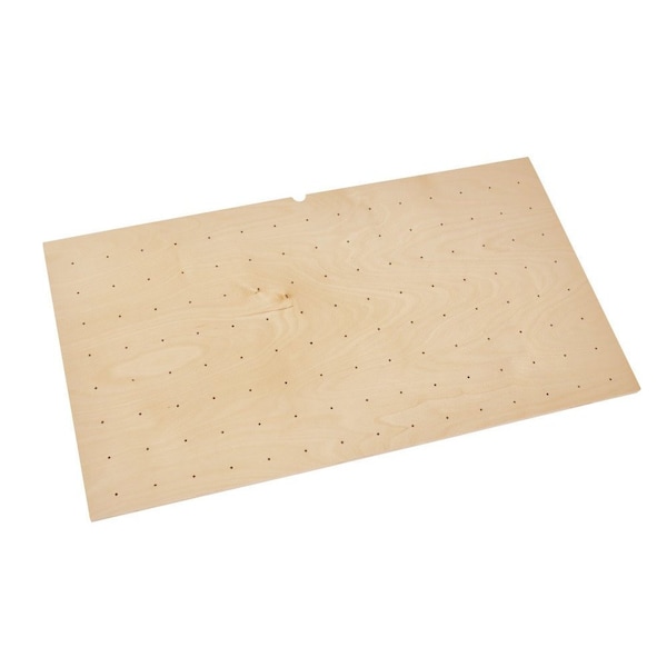 Rev-A-Shelf Drawer Insert, Maple Wood, Natural Maple, 39.25 in W, 6.63 in H, 21.25 in D - 4DPS-3921