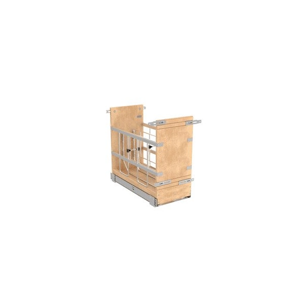 Rev-A-Shelf Maple Wood; Steel, Natural Maple, 8.75 in W, 19.5 in H, 21.66 in D - 447-BCSC-8C