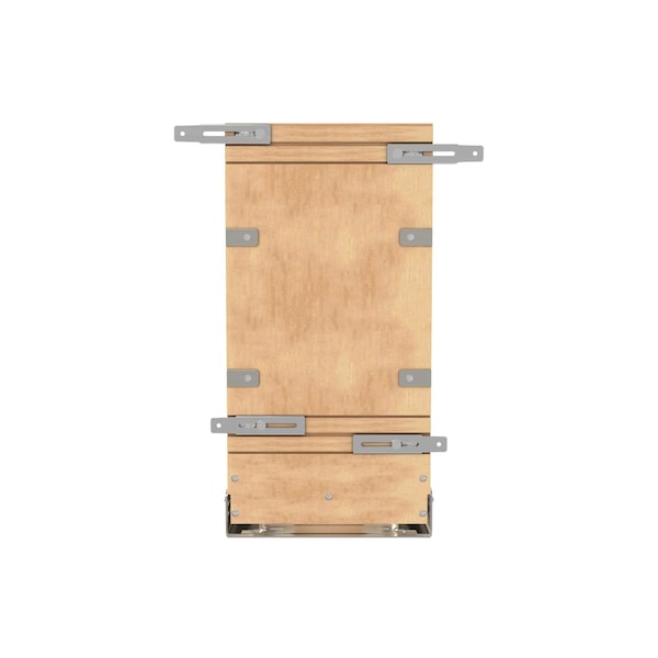 Rev-A-Shelf Maple Wood; Steel, Natural Maple, 8.75 in W, 19.5 in H, 21.66 in D - 447-BCSC-8C